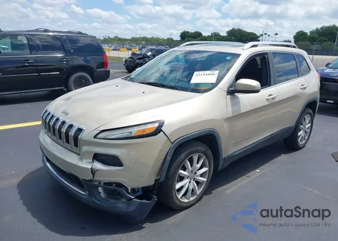 2014 Jeep Cherokee Limited from USA, damaged, VIN 1C4PJLDS4EW244974